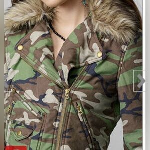 Ralph Lauren denim & supply camo jacket